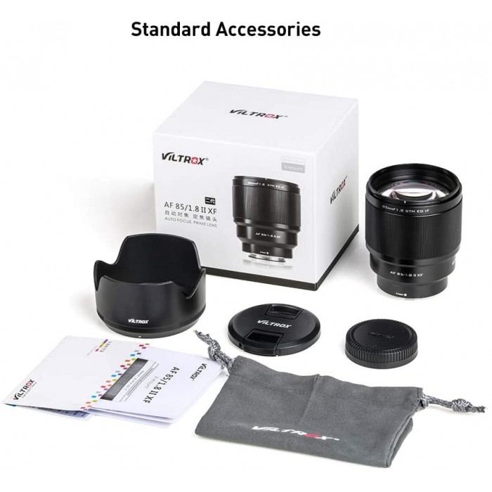 VILTROX AF 85/1.8 II XF 富士フィルム Xマウント 美品 Viltrox AF 85mm F1.8 II 富士フイルムXマウント – viltrox-shop